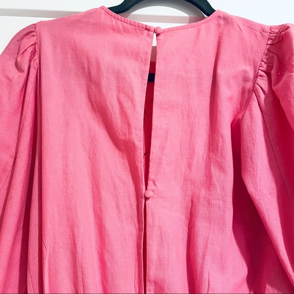 SOLD⚠️ New Happy x Nature boutique resort pink Cara jumpsuit eyelet - Picture 7 of 9